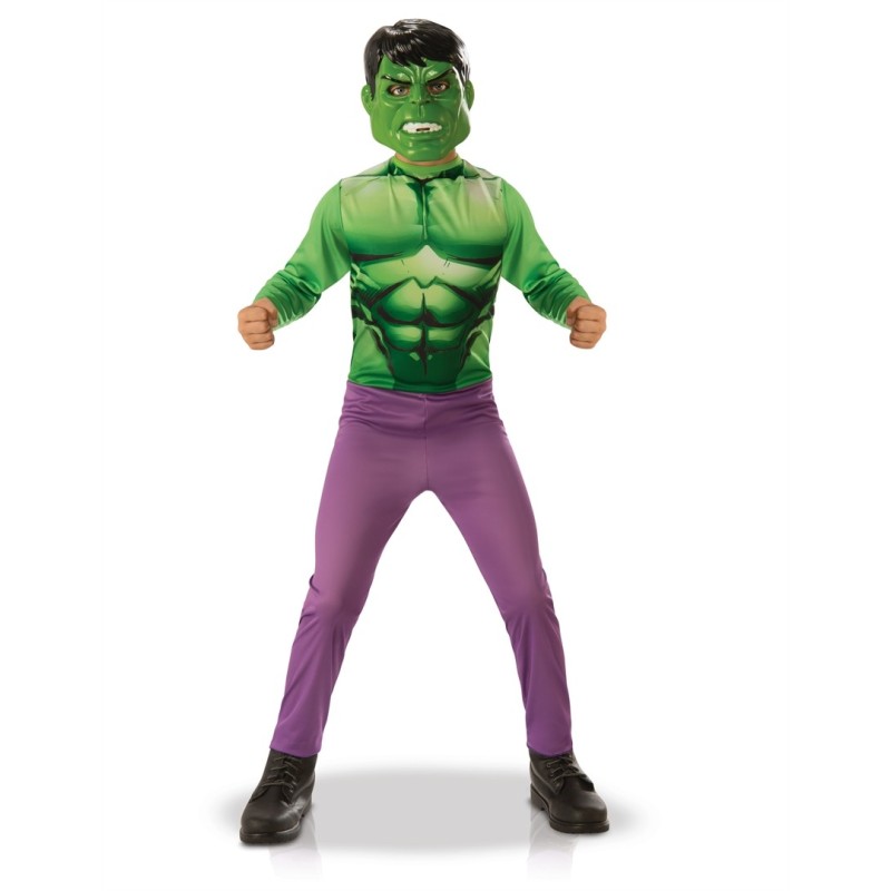 DEGUISEMENT HULK TAILLE 7-8 ANS 