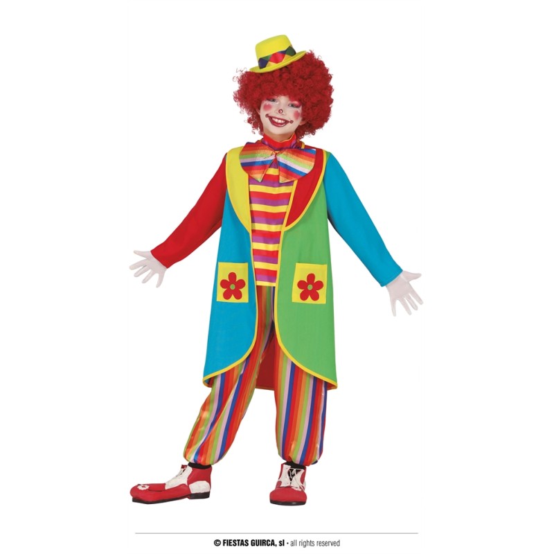 DEGUISEMENT CLOWN FLOWY TAILLE 3-4 ANS