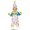 DEGUISEMENT BEBE CLOWN TYPE SALOPETTE TAILLE 18-24 MOIS