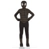 DEGUISEMENT SPIDER NOIR BLACK HEROS TAILLE 7-9 ANS 