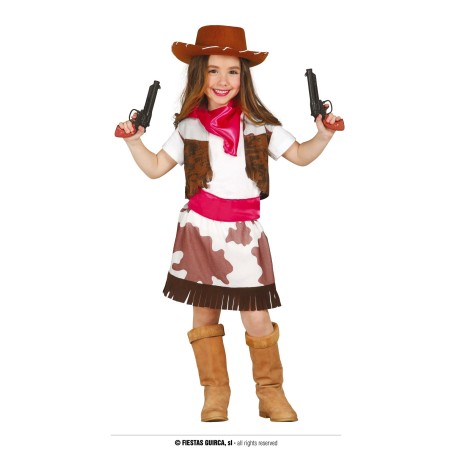 DEGUISEMENT FILLE COWGIRL TAILLE 7-9 ANS 