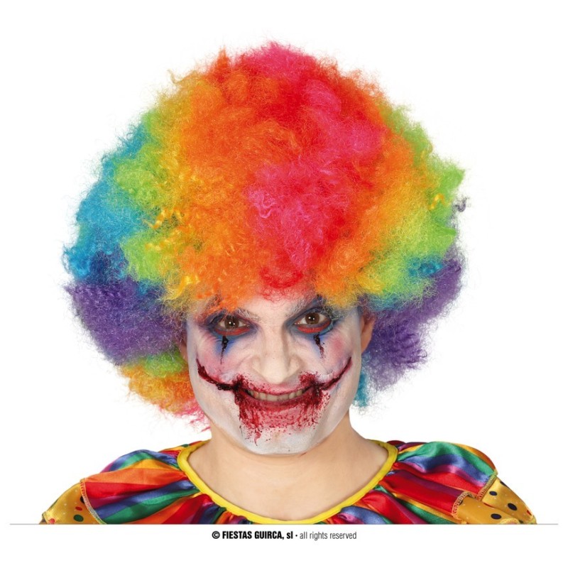 PERRUQUE  BOUCLEE MULTICOLORE VOLUME PERRUQUE  BOUCLEE MULTICOLORE VOLUME