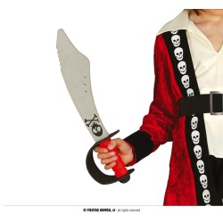 EPEE OU SABRE DE PIRATE MOUSSE 44 CM