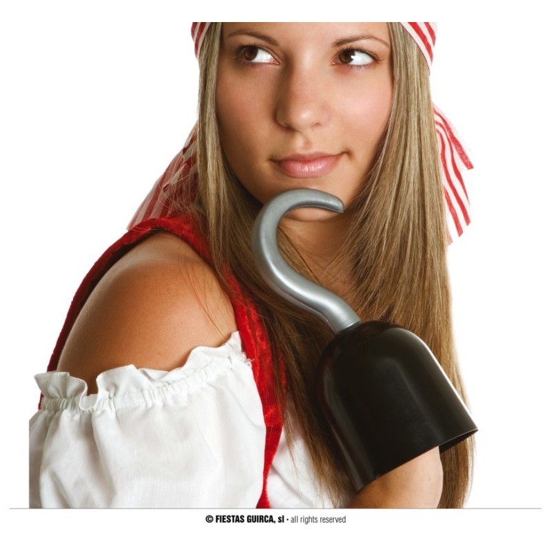 CROCHET DE PIRATE EN PLASTIQUE CROCHET DE PIRATE EN PLASTIQUE