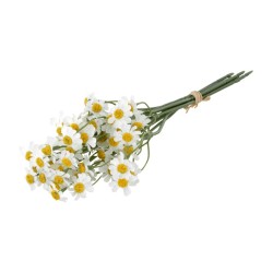 BOUQUET MARGUERITES BLANCHES 27 CM