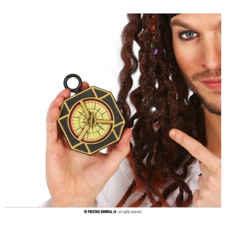 BOUSSOLE DE PIRATE OU AVENTURIER 10 CM