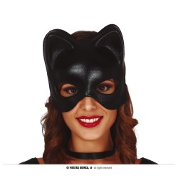 MASQUE LOUP CHAT NOIR POUR FEMME