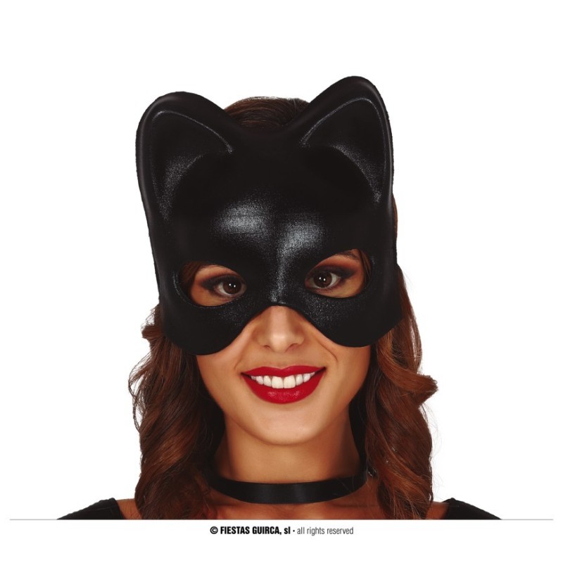 MASQUE LOUP CHAT NOIR POUR FEMME MASQUE LOUP CHAT NOIR POUR FEMME