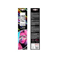 LUNETTES FLUO GLOW STICK COULEURS ASSORTIES