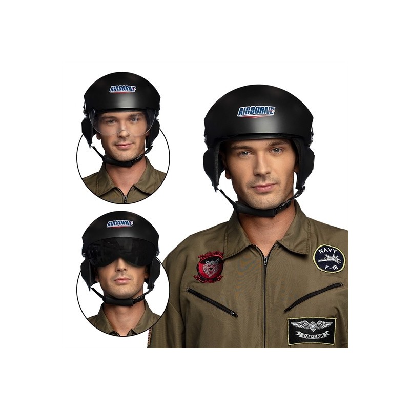 CASQUE PILOTE DE CHASSE AIRBORNE CASQUE PILOTE DE CHASSE AIRBORNE