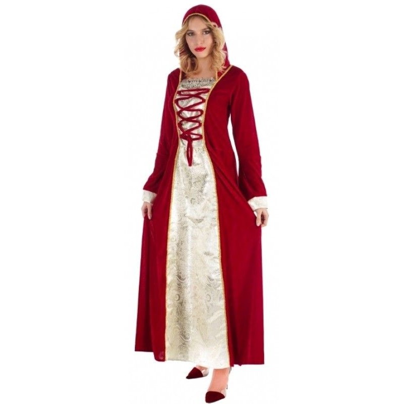 DEGUISEMENT FEMME MEDIEVAL MELISSANDRE TAILLE XL  DEGUISEMENT FEMME MEDIEVAL MELISSANDRE TAILLE XL