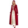 DEGUISEMENT FEMME MEDIEVAL MELISSANDRE TAILLE XL  DEGUISEMENT FEMME MEDIEVAL MELISSANDRE TAILLE XL