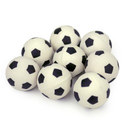 8 BALLES REBONDISSANTES BALLON DE FOOT - JOUET POUR PINATA