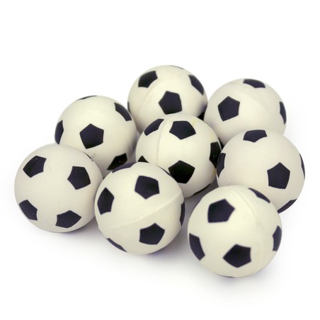 8 BALLES REBONDISSANTES BALLON DE FOOT - JOUET POUR PINATA