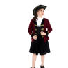 DEGUISEMENT ENFANT FILLE  PIRATE TAILLE 128 CM 