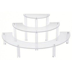 PRESENTOIR A COCKTAIL 3 NIVEAUX 40 X 16.5 CM