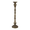 CHANDELIER METAL DORE EFFET VIEILLI 17 CM X 96.5 CM 