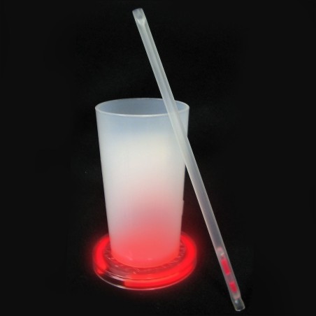 PAILLE LUMINEUSE +STICK FLUO GLOW STICK COULEURS ASSORTIES