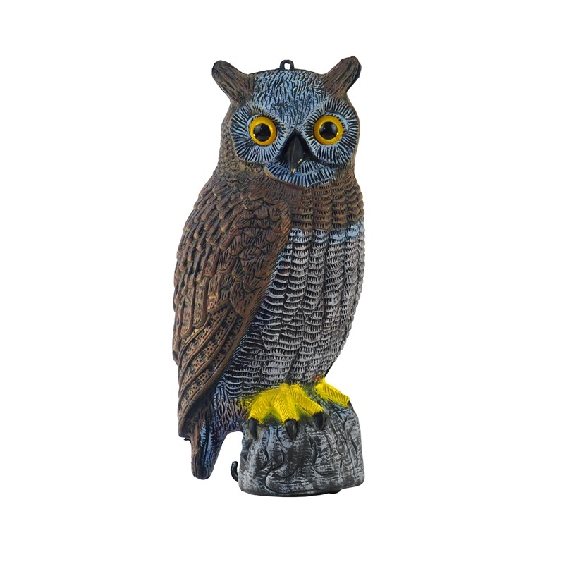 HIBOU OU CHOUETTE EN PLASTIQUE 40 CM