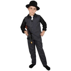 DEGUISEMENT ENFANT GANGSTER GARCON TAILLE 10-12 ANS