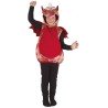 DEGUISEMENT DRAGON ROUGE TAILLE 5-6 ANS
