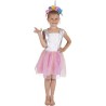 DEGUISEMENT ENFANT ROBE LICORNE ROSE TAILLE 5-6 ANS 