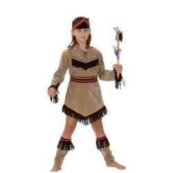 DEGUISEMENT ENFANT INDIENNE NATIVE AMERICAN TAILLE 10-12 ANS 