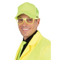 CASQUETTE JAUNE FLUO 