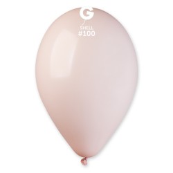 10 BALLONS COQUILLE LATEX 30CM 