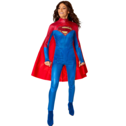 DEGUISEMENT SUPERGIRL DC COMICS COMBINAISON + CAPE TAILLE S