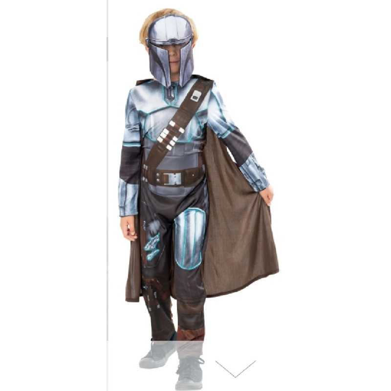 DEGUISEMENT ENFANT MANDALORIAN STAR WARS TAILLE 9-10 ANS 