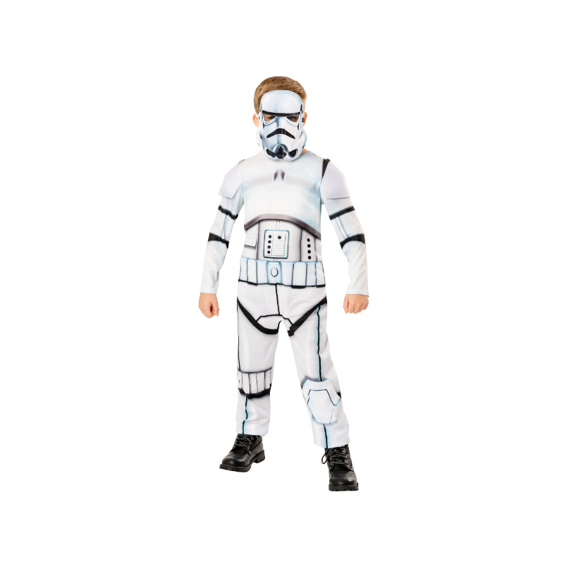 DEGUISEMENT ENFANT STORMTROOPER STAR WARS TAILLE 9-10 ANS 