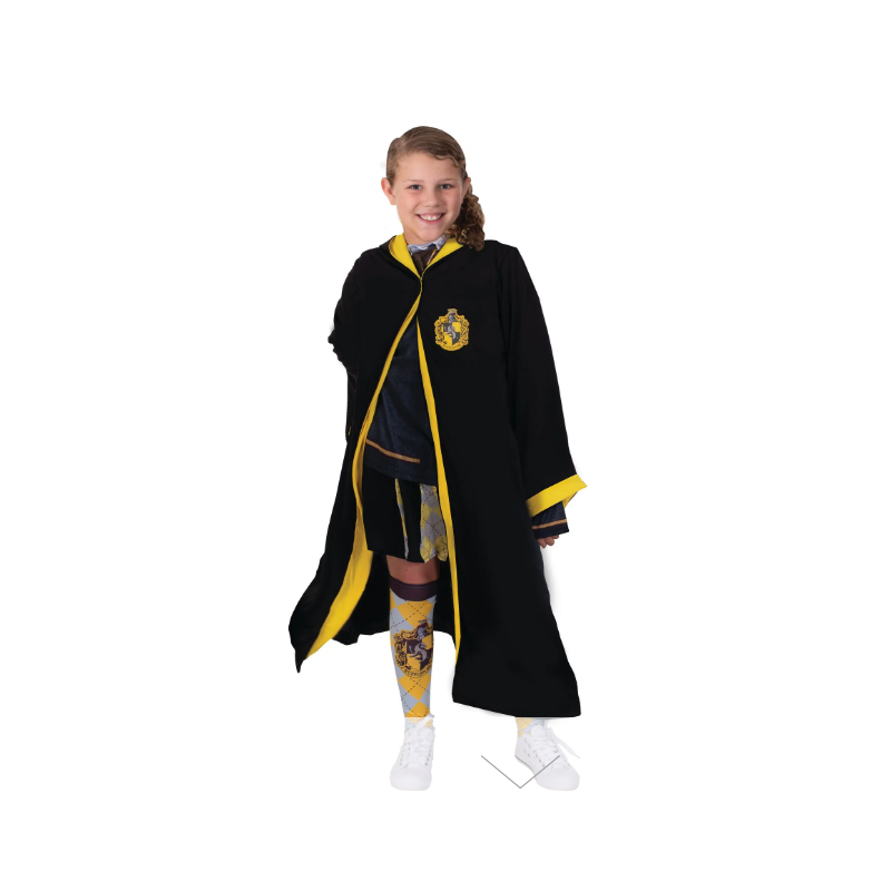 DEGUISEMENT CAPE HARRY POTTER POUFSOUFFLE TAILLE 11-14 ANS  DEGUISEMENT CAPE HARRY POTTER POUFSOUFFLE TAILLE 11-14 ANS