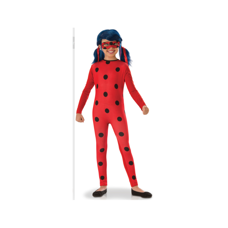 DEGUISEMENT FILLE LADYBUG MIRACULOUS TAILLE 9-10 ANS 