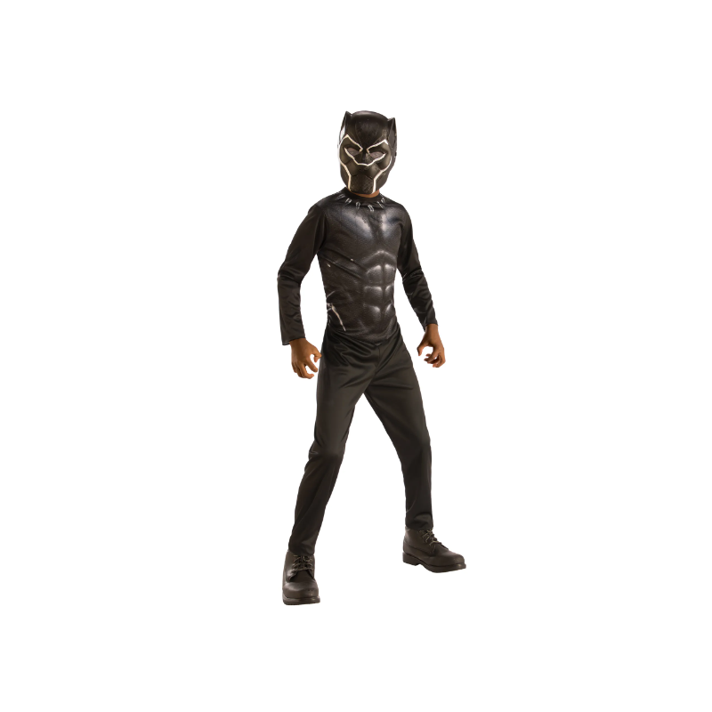 DEGUISEMENT SUPERHEROS BLACK PANTHER TAILLE 11-14 ANS