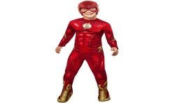 DEGUISEMENT SUPERHEROS THE FLASH MOVIE SUPER HEROS DC COMICS TAILLE 5-6 ANS