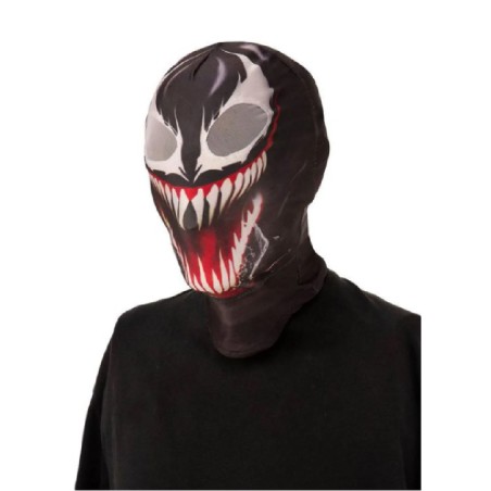 MASQUE CAGOULE  VENOM  NOIR ET BLANC