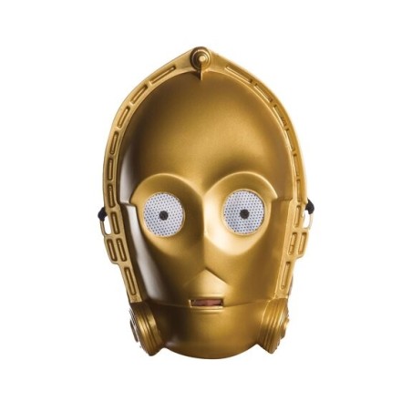 MASQUE VACUFORM C3PO ADULTE STAR WARS