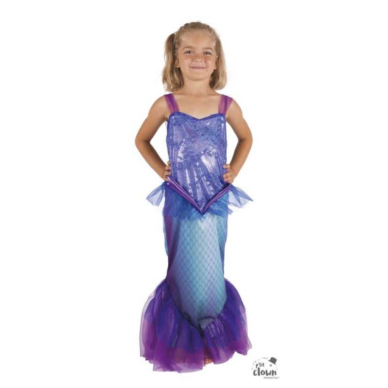 DEGUISEMENT ENFANT FILLE SIRENE TAILLE 7-9 ANS