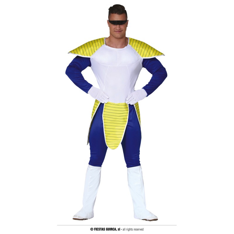 DEGUISEMENT SPACE SAMURAI VEGETA SAIYAN TAILLE M 