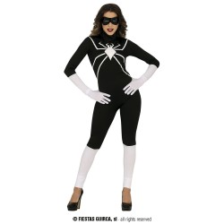 DEGUISEMENT FEMME BLACK SPIDER HEROINE TAILLE M