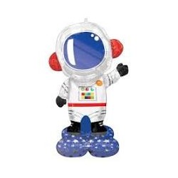 BALLON METALLIQUE AIRLOONZ ASTRONAUTE 144 CM 