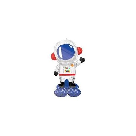 BALLON METALLIQUE AIRLOONZ ASTRONAUTE 144 CM 