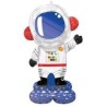 BALLON METALLIQUE AIRLOONZ ASTRONAUTE 144 CM 