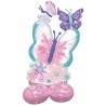 BALLON METALLIQUE AIRLOONZ PAPILLON 71 X 111 CM