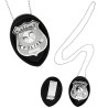 COLLIER BADGES DE POLICE EN ACIER  COLLIER BADGES DE POLICE EN ACIER