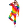 DEGUISEMENT JOGGING OU SURVETEMENT ARC-EN-CIEL ANNEE 80-90 TAILLE L DEGUISEMENT JOGGING OU SURVETEMENT ARC-EN-CIEL ANNEE 80-90 TAILLE L