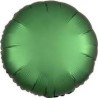 BALLON METALLIQUE ROND 43CM SATIN EMERALD 