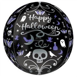 BALLON METALLIQUE ORBZ 38CM X 48CM HAPPY HALLOWEEN 