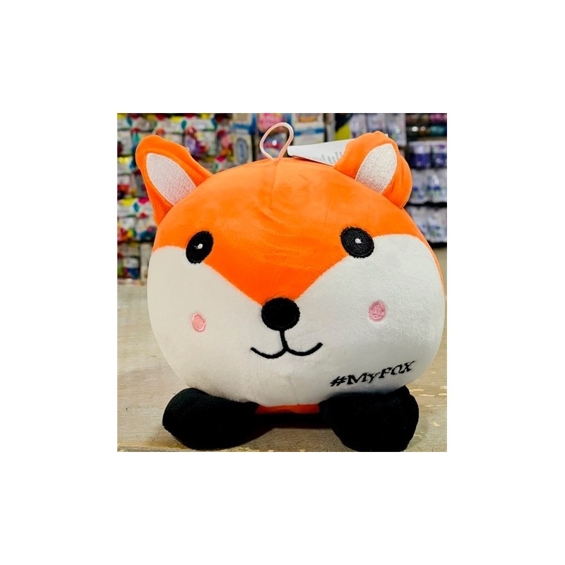 PELUCHE 15 CM RENARD ORANGE ET BLANC PELUCHE 15 CM RENARD ORANGE ET BLANC